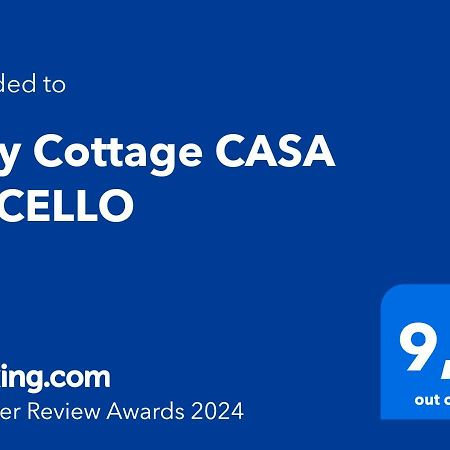 Tiny Cottage Casa Uccello Apricale Eksteriør billede
