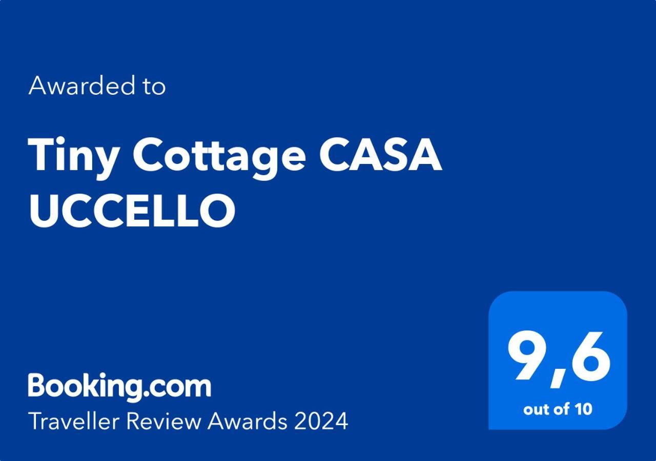 Tiny Cottage Casa Uccello Apricale Eksteriør billede